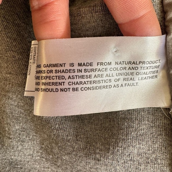 Doma Joy Women's Biker Style Motorcycle Zip-Up Lamb Nappa Leather Jacket - Picture 14 of 14